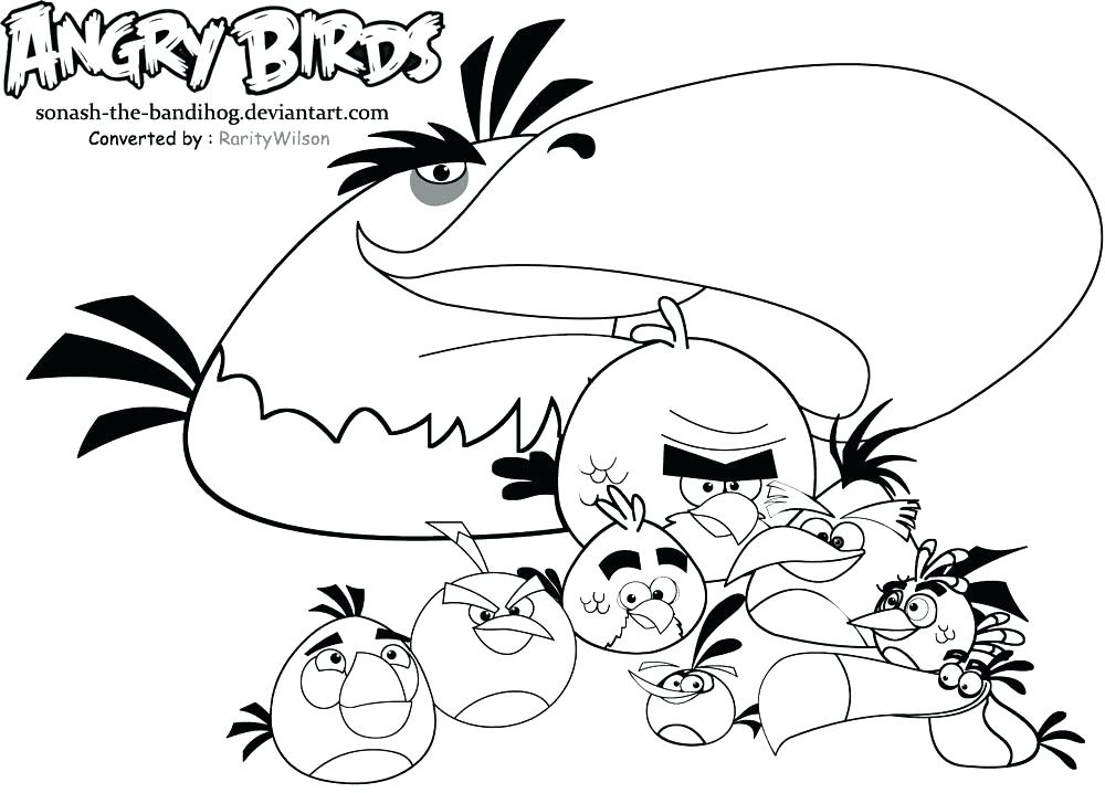 Bird Coloring Pages Printable 1000x718 Bird Coloring Pages Printable