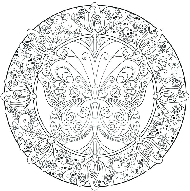 Hard Mandala Coloring Pages Hard Coloring Pages For Kids Mandala 650x655 Hard Mandala Coloring Pages Hard Coloring Pages For Kids Mandala