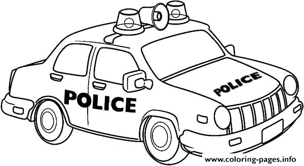 600x329 Police Car Coloring Pages To Print Elegant Cars Coloring Page Kids
