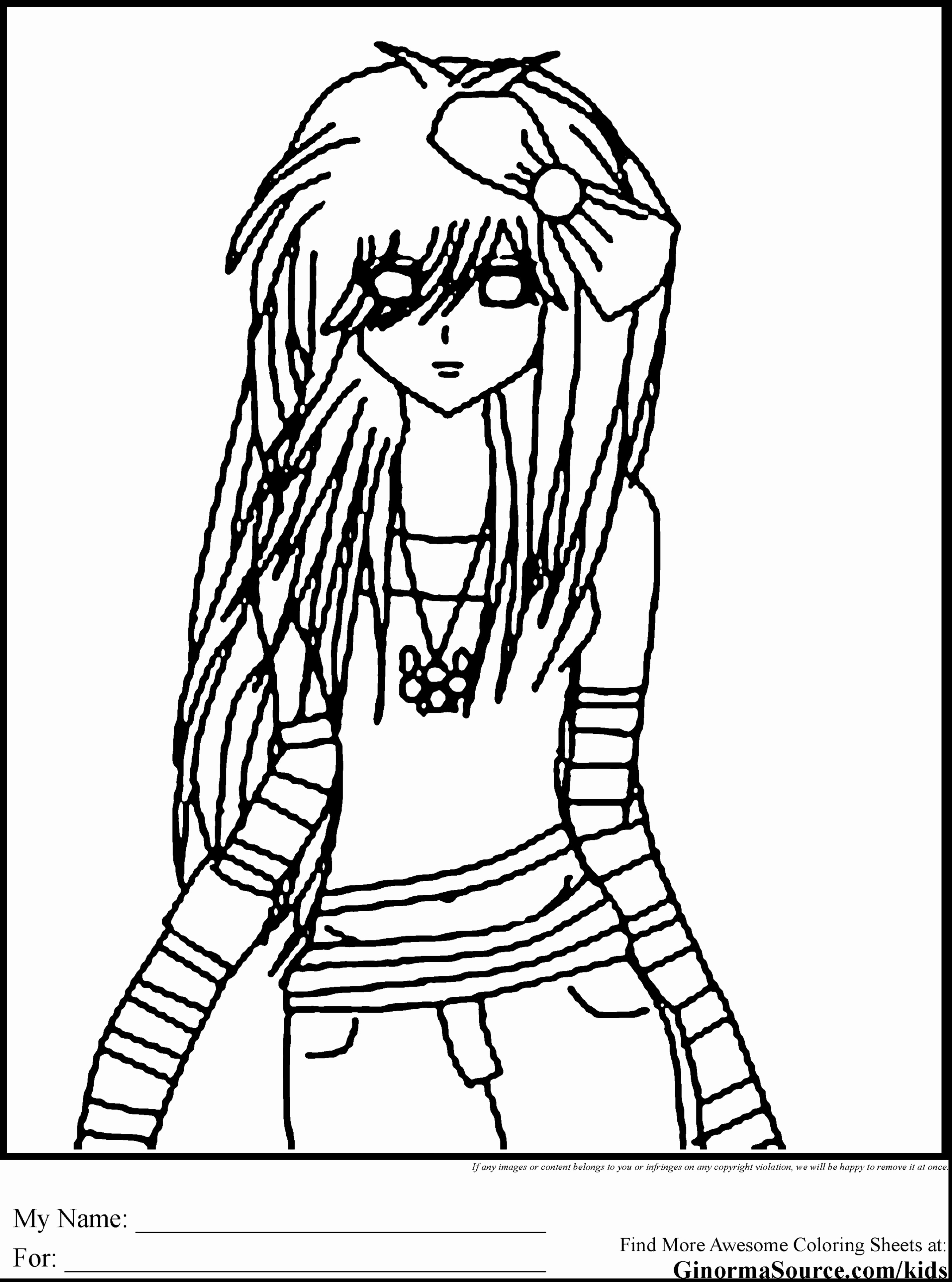 2704x3641 Hard Girl Coloring Pages Photograph Awesome Hard Girl Coloring