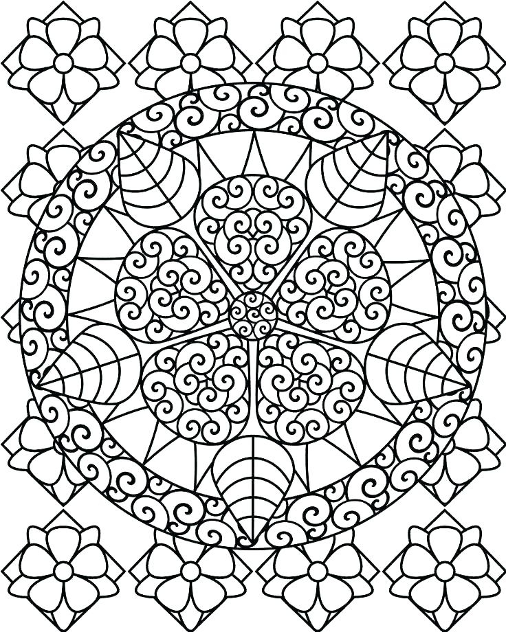 Hard Coloring Pages For Teens