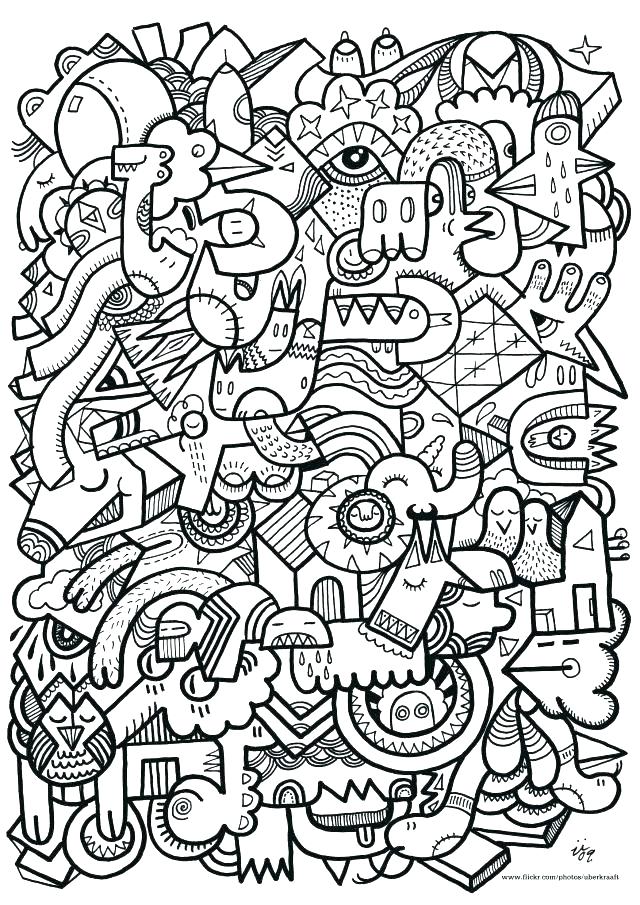 Difficult Coloring Pages For Teenagers 640x905 Difficult Coloring Pages For Teenagers