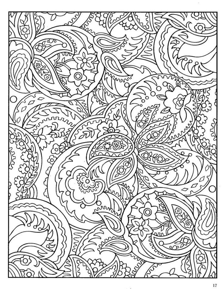 Paisley Coloring Pages Mandala With Of Flowers For Teenagers 736x952 Paisley Coloring Pages Mandala With Of Flowers For Teenagers