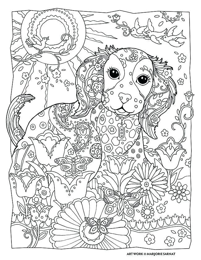 650x841 Colouring Pages Dogs Free Printable Hard Dog Coloring Pages