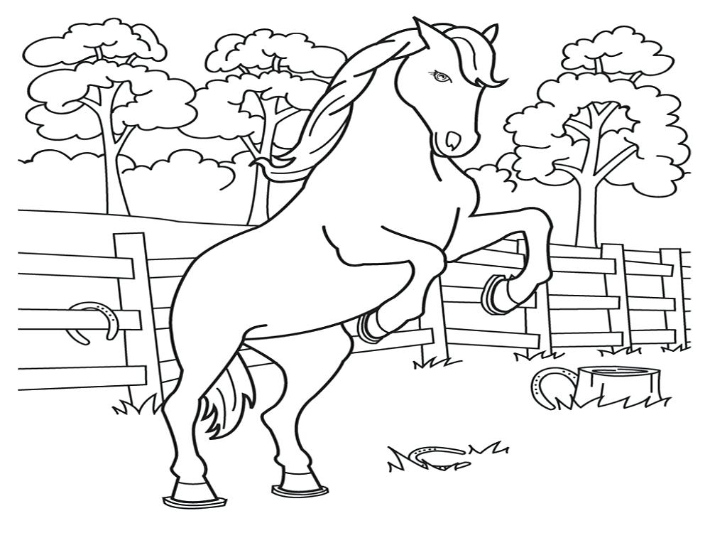 Coloring Pages For Kids Spring Horse Girls Page Free Horses Online 1000x750 Coloring Pages For Kids Spring Horse Girls Page Free Horses Online