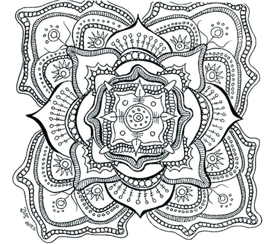 Printable Difficult Coloring Pages And Free Mandala Hard Online 863x788 Printable Difficult Coloring Pages And Free Mandala Hard Online