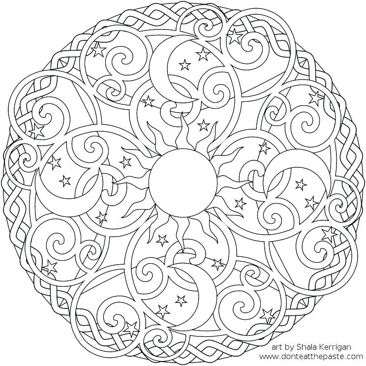 Very Hard Coloring Pages 744x744 Very Hard Coloring Pages