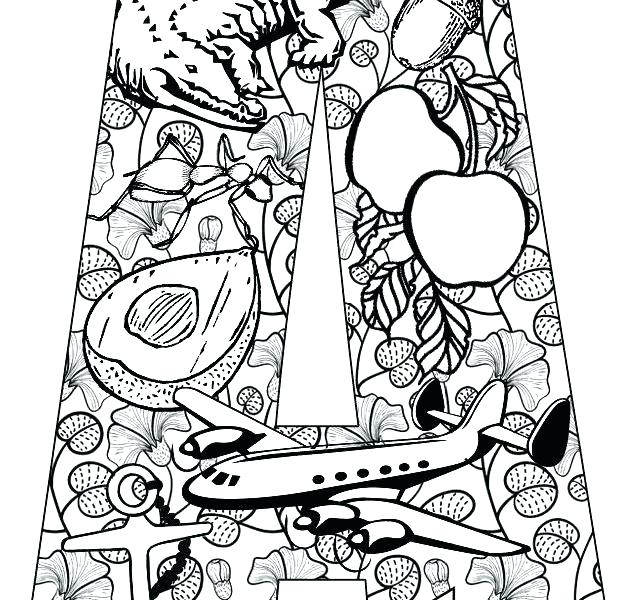 640x600 A Coloring Page Coloring Pages Flowers Hard A Colouring Sheet My