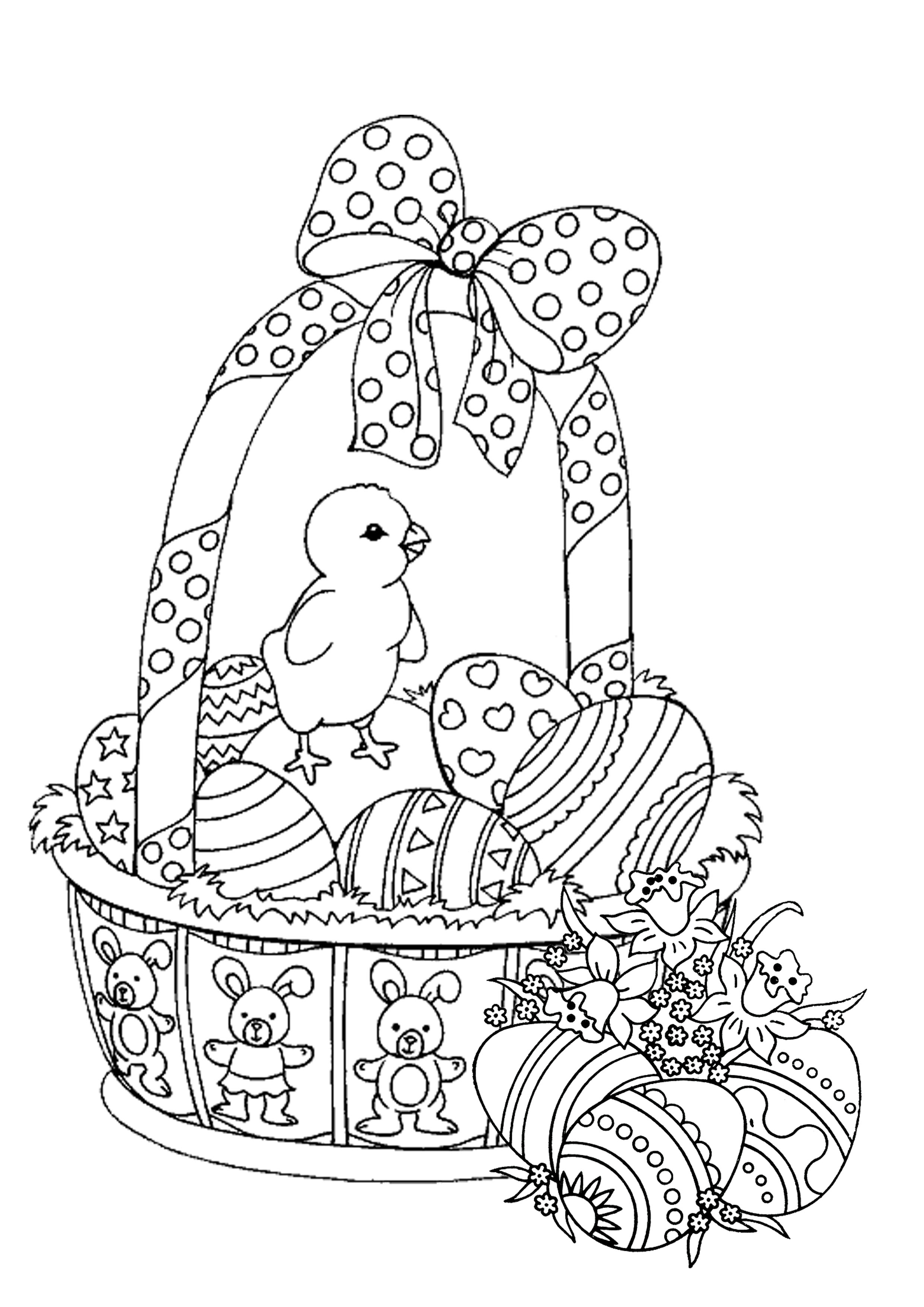Easter Coloring Pages For Adults 2480x3508 Easter Coloring Pages For Adults