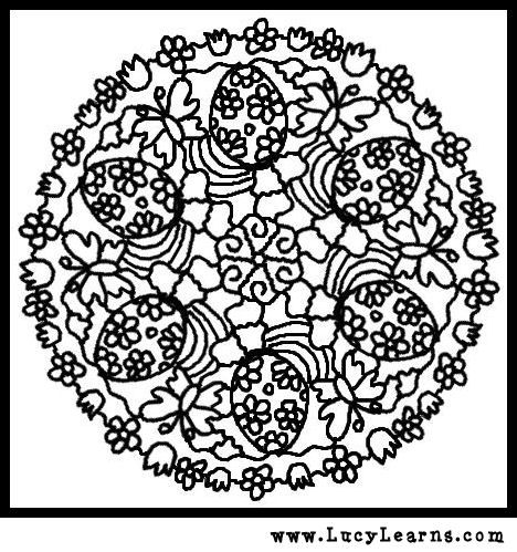 Free Mandala Coloring Pages For Kids 468x499 Free Mandala Coloring Pages For Kids