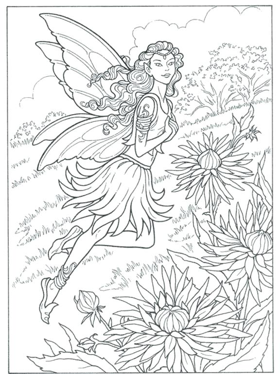 Fairy Coloring Pages For Adults Fairy Coloring Pages For Adults 576x770 Fairy Coloring Pages For Adults Fairy Coloring Pages For Adults