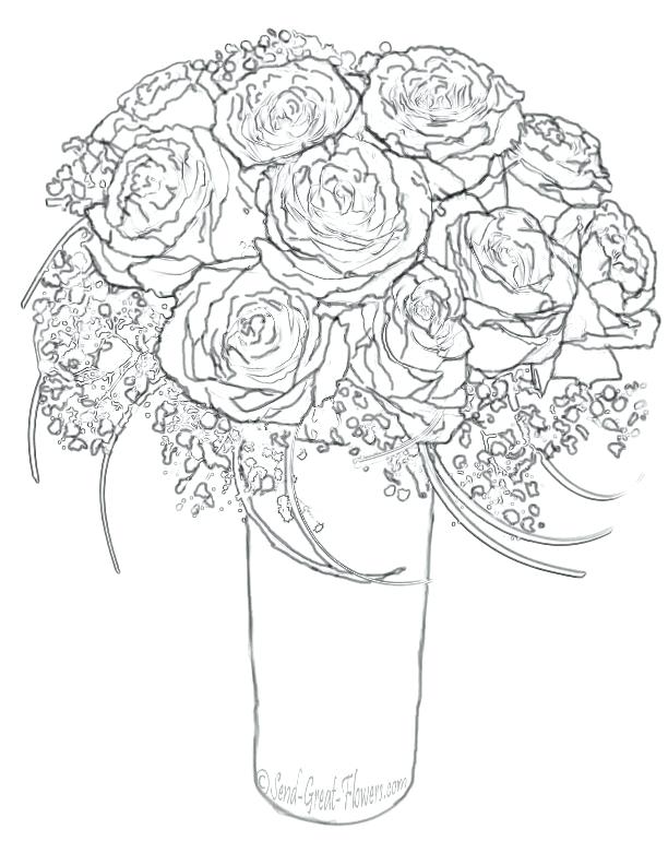 612x792 Hard Flower Coloring Pages Free Coloring Pages Of Roses Free