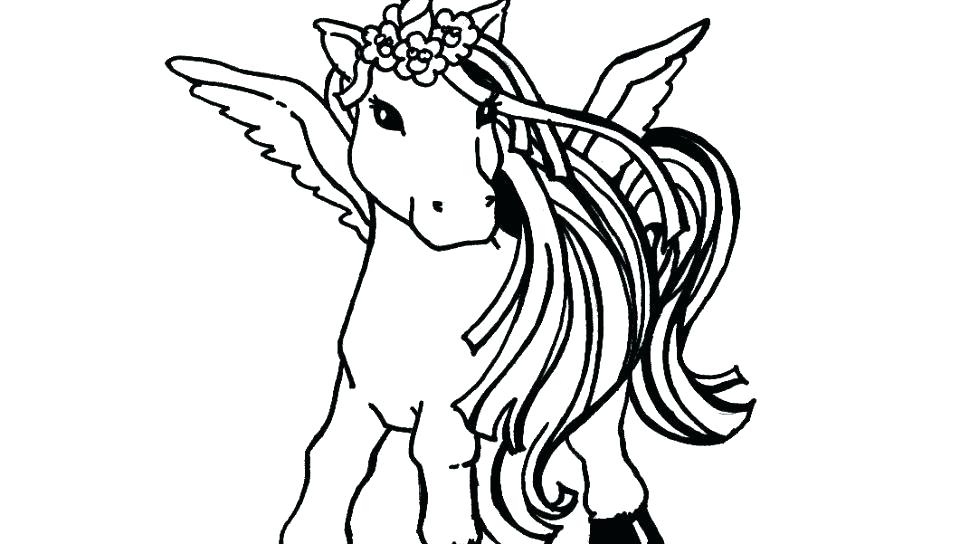 Coloring Pages Christmas Stocking Unicorn Horse With Flying Mane 960x544 Coloring Pages Christmas Stocking Unicorn Horse With Flying Mane