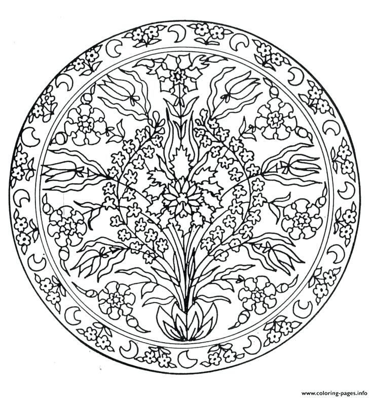 736x784 Mandala Coloring Pages Online Mandala Coloring Pages Online Best