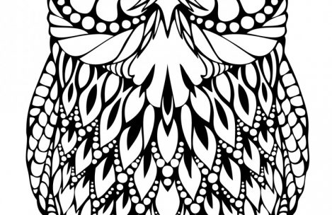 Hard Owl Coloring Pages Just Colorings 469x304 Hard Owl Coloring Pages Just Colorings