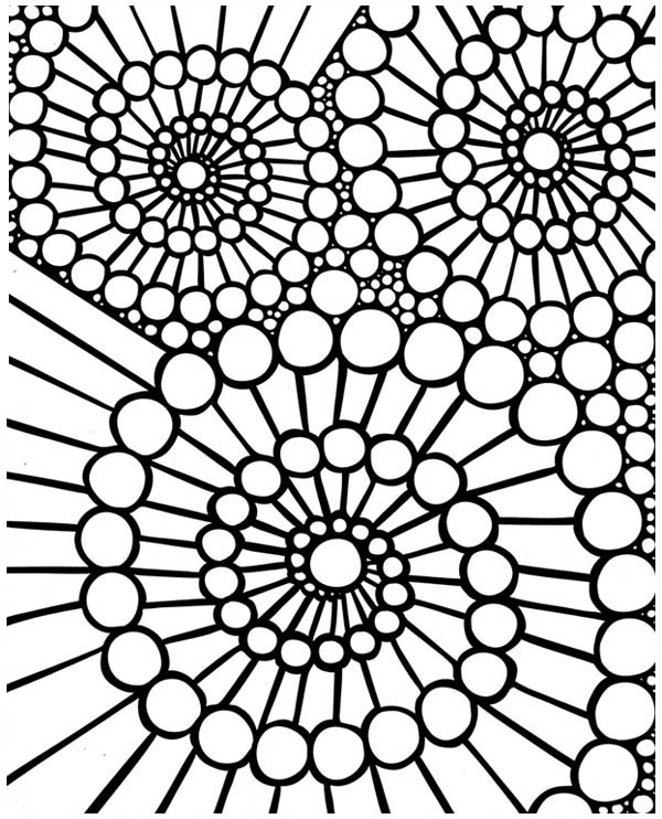 600x742 Hard Pattern Colouring Pages Free Download