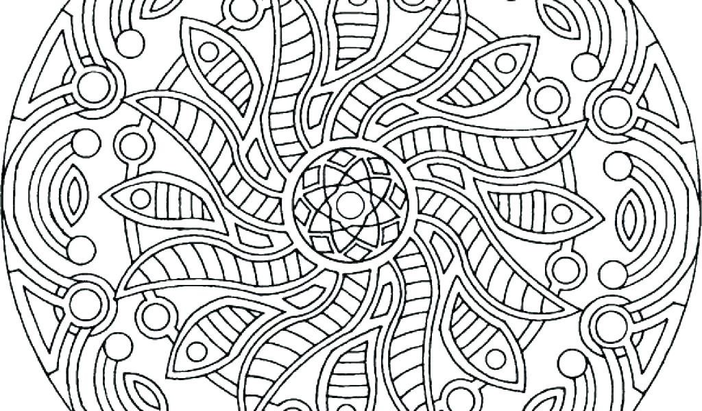 1024x600 Mandala Coloring Pages For Printable Deepart