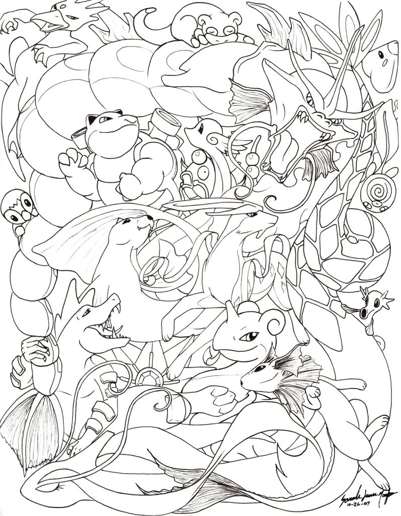 797x1024 Httpcolorings.cohard Pokemon Coloring Pages Colorings