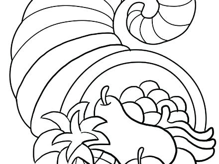 440x330 Thanksgiving Coloring Pages Hard