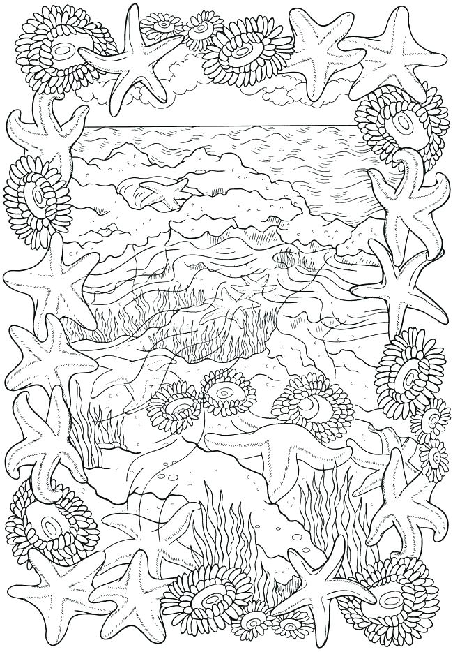 Hard To Color Coloring Pages
