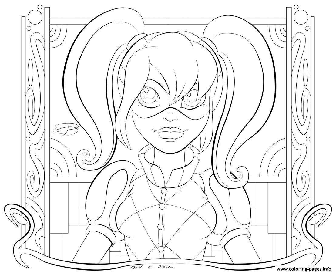 1108x900 Harley Quinn Coloring Pages Harley Quinn Coloring Pages Many