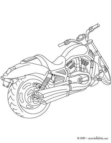 Harley Davidson Biker Coloring Pages 364x470 Harley Davidson Biker Coloring Pages