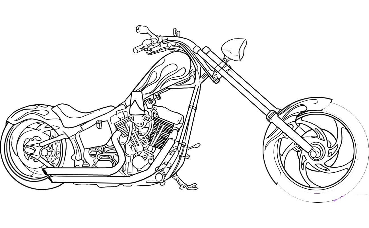 Printable Motorcycle Coloring Pages For Preschoolers Beautiful 1297x800 Printable Motorcycle Coloring Pages For Preschoolers Beautiful