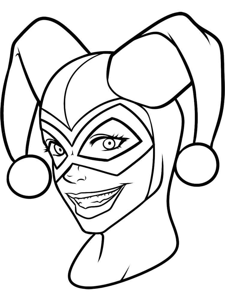 750x1000 Harley Quinn Coloring Pages Harley Quinn, Journal Ideas And Journal