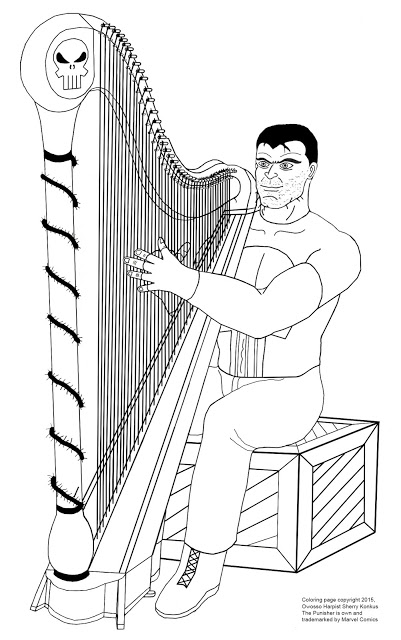 Another Punisher Coloring Page. 401x640 Another Punisher Coloring Page.