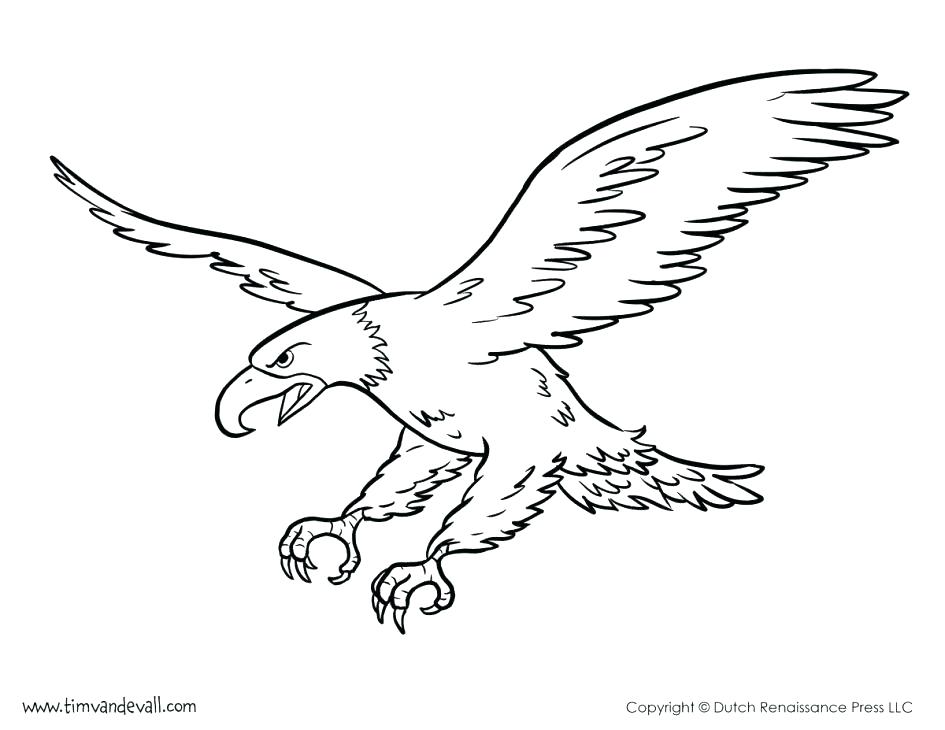 945x730 Eagle Color Page Coloring Page Of An Eagle Download Coloring Pages