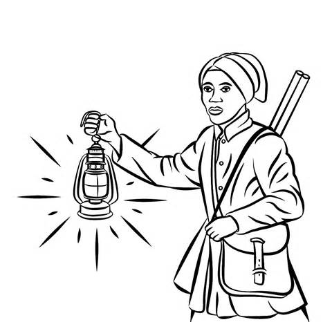Harriet Tubman Coloring Page Printable Harriet Tubman Coloring 480x466 Harriet Tubman Coloring Page Printable Harriet Tubman Coloring