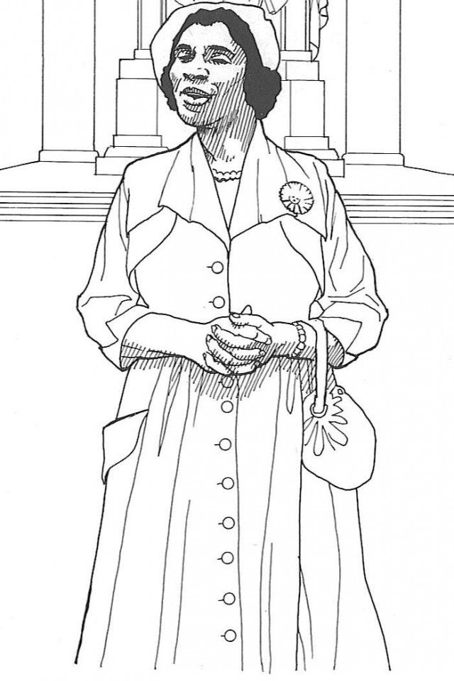 Harriet Tubman Printable Color 640x960 Harriet Tubman Printable Color