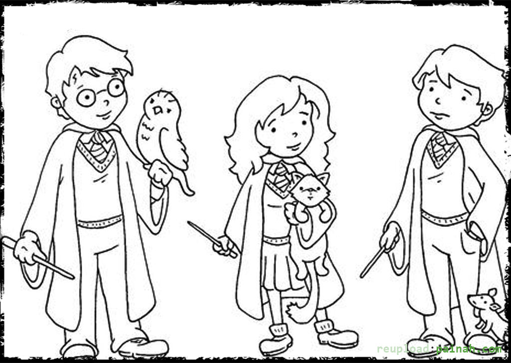 Harry Potter Characters Coloring Pages at GetColorings.com | Free ...