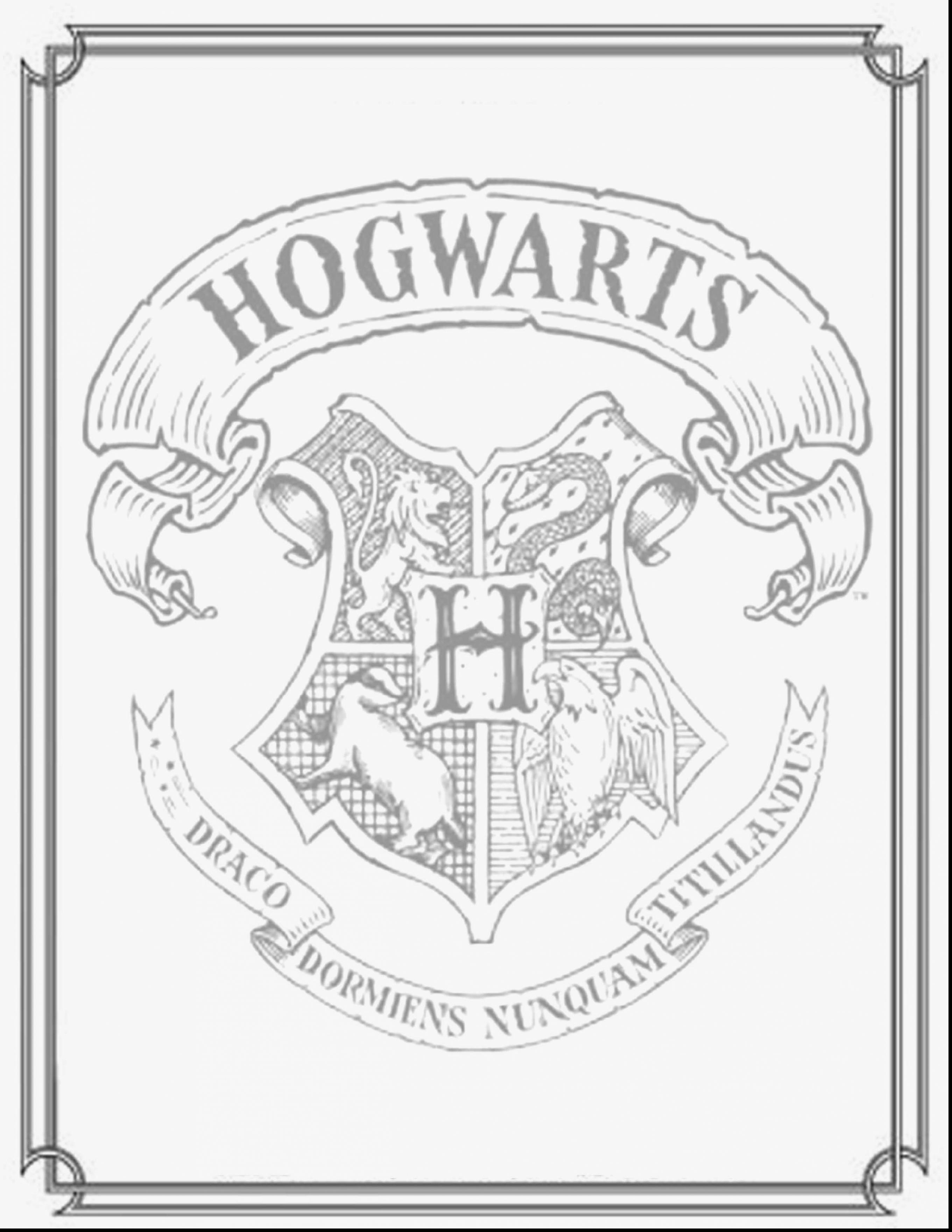 2721x3521 Harry Potter Coloring Pages Hogwarts Crest Fresh