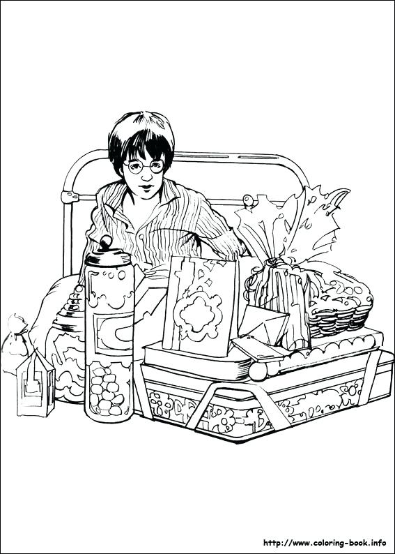 567x794 Harry Potter Coloring Pages To Print Harry Potter Coloring Picture
