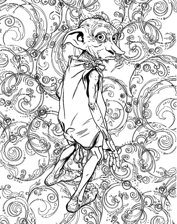 670x850 Image Result For Harry Potter Adult Coloring Book Colouring