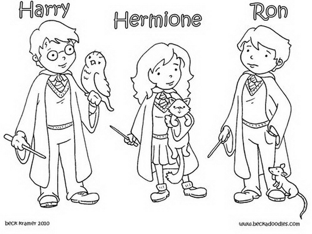 1048x786 Chic Ideas Harry Potter Coloring Pages Adult Of Characters