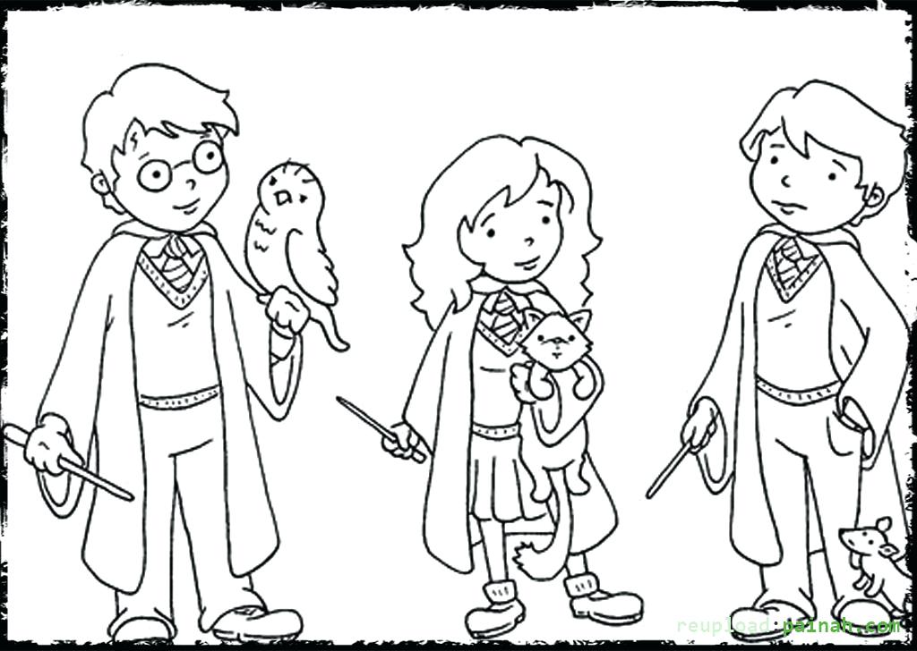 Harry Potter Coloring Pages Hermione Coloring Collection 1024x728 Harry Potter Coloring Pages Hermione Coloring Collection