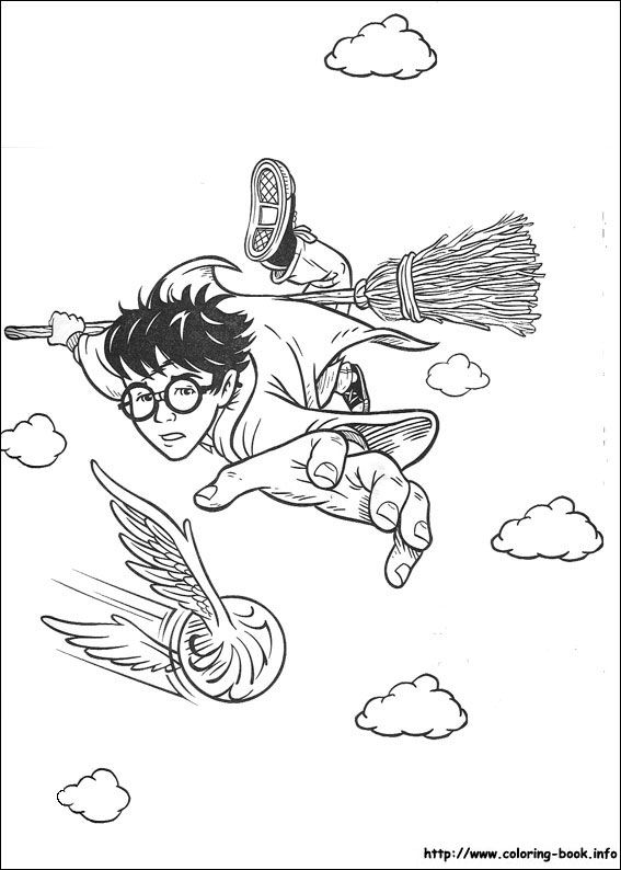 567x794 Harry Potter Coloring Pages (French) Geekymugglesampwizards