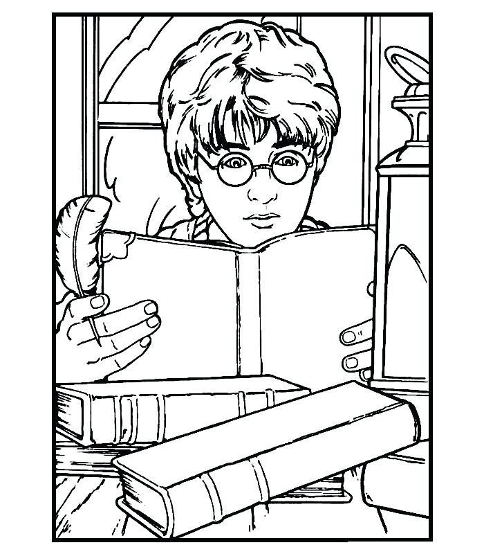 Harry Potter Coloring Pages To Print at GetColorings.com | Free ...