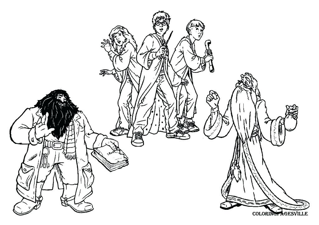 1024x724 Harry Potter Coloring Pages Harry Potter Coloring Pages Harry
