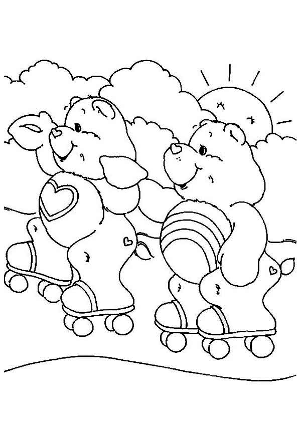 600x840 Cheer Bear Coloring Pages Download And Print For Free