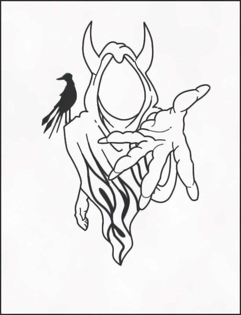 790x1032 Miracle Hatchet Man Coloring Pages Icp Tattoo And Designs