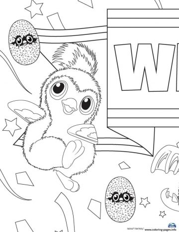 360x465 Hatchimals Owlicorn Coloring Page Xnu Pagesellokids Com