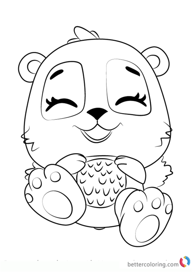 Giggling Pandor From Hatchimals Coloring Pages 660x931 Giggling Pandor From Hatchimals Coloring Pages