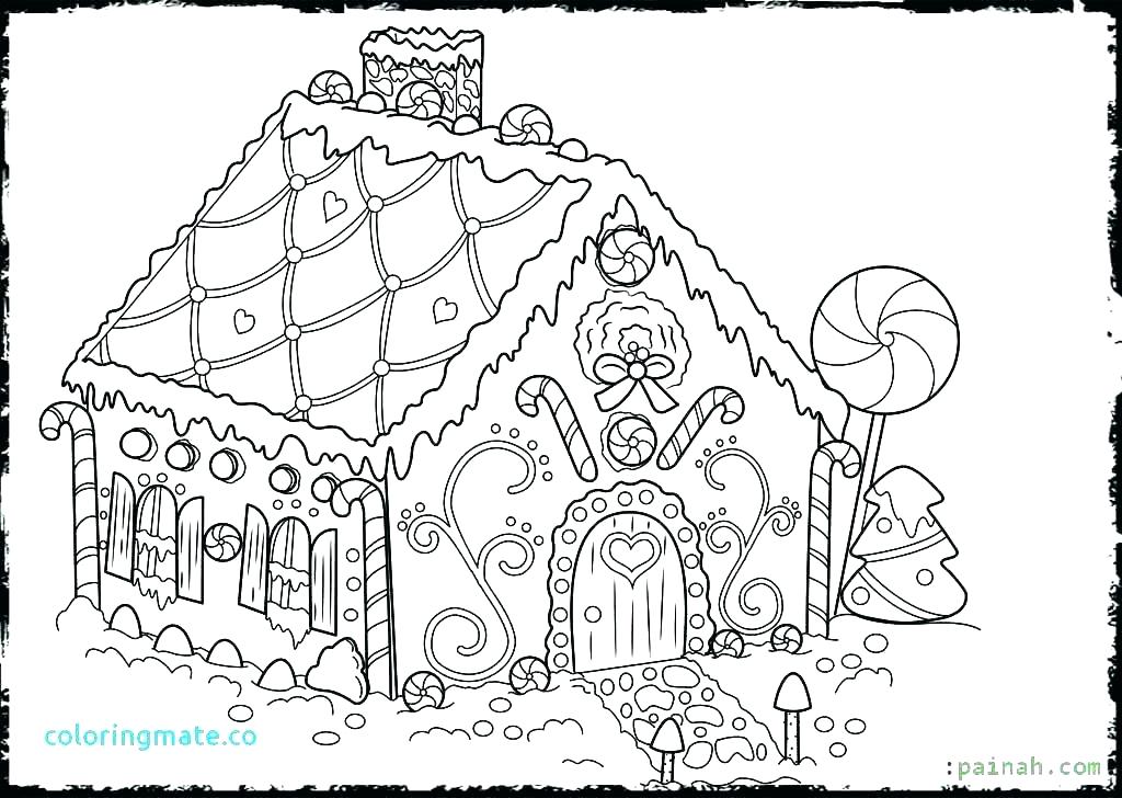 1024x728 Printable Haunted House Coloring Pages