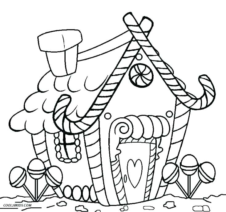 734x690 Haunted House Coloring Page Haunted House Coloring Pages To Print