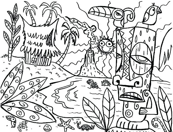 Hawaii Coloring Pages Amusing Coloring Pages For Your Picture 600x457 Hawaii Coloring Pages Amusing Coloring Pages For Your Picture