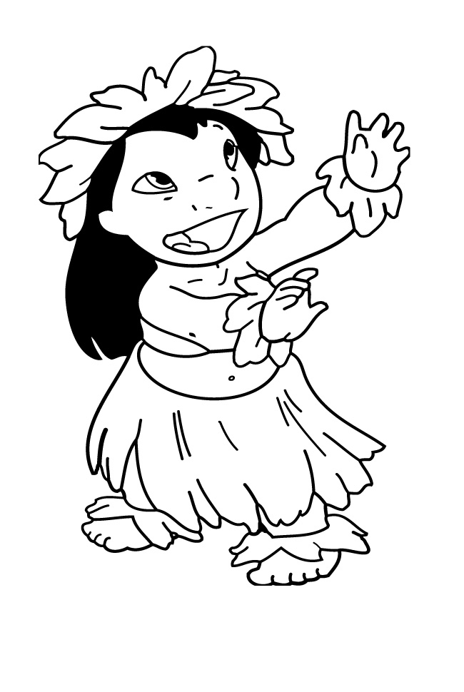Hawaiian Flower Coloring Pages 650x970 Hawaiian Flower Coloring Pages