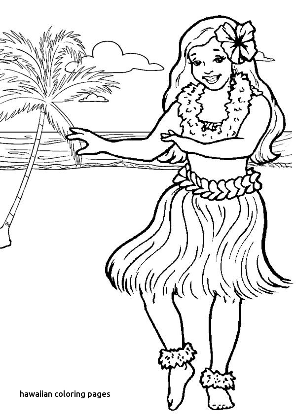 Hawaii Coloring Pages Free Printables